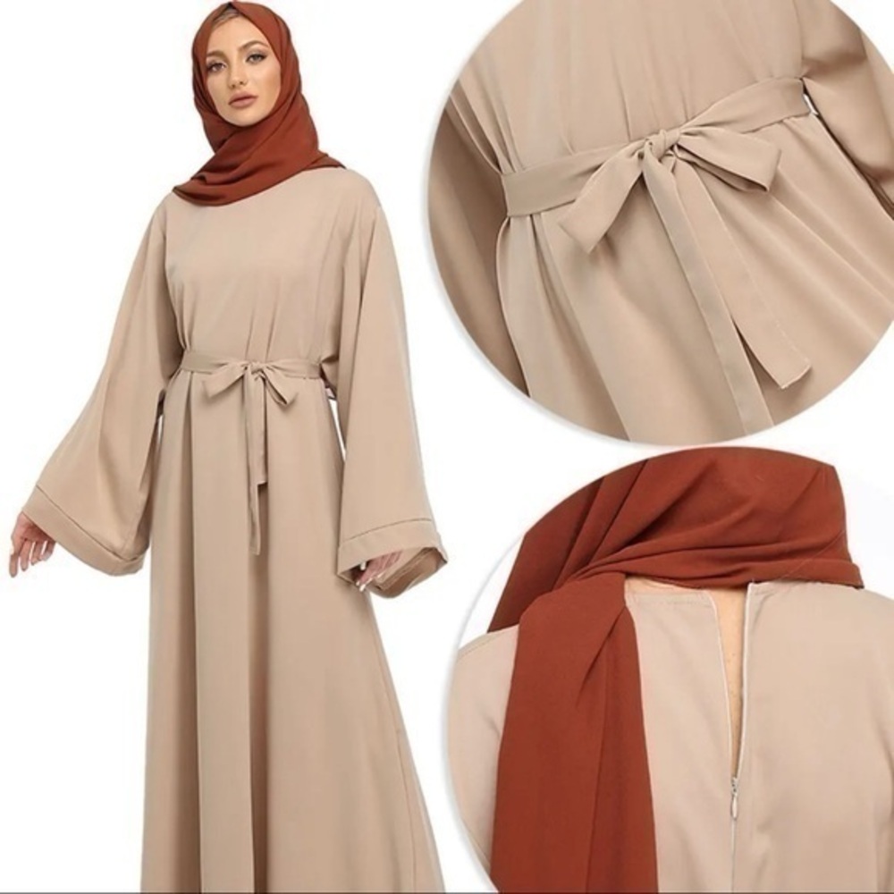 Beige abaya